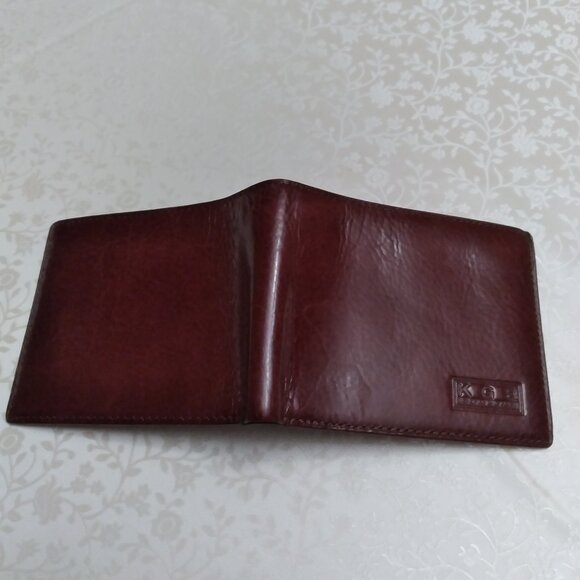 Leather Wallet, KGB Company, Made in Europe - Picture 2 of 3